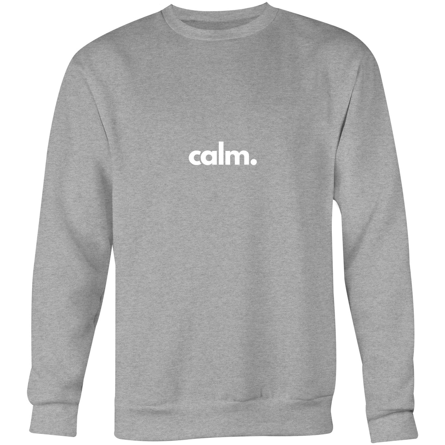 calm. - Crew Sweatshirt